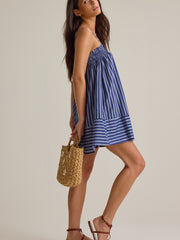 Kira Striped Mini Dress