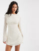 Free People Jolie Printed Mini Dress In Polka Dot