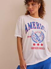 America Eagle Burnout Tee