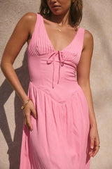 Sunday Brunch Maxi Dress Pink