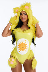 Glow Up Babe Care Creature 4 Piece Costume Set
