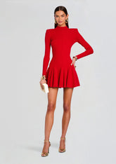 Sydonie Metallic Knit Dress