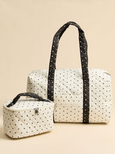 Jet Set Polka Dot Duffel Bag