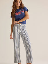 Carrie Stripe Straight Leg Pant