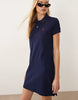 Polo Ralph Lauren Short Sleeve Casual Polo Day Dress In Navy