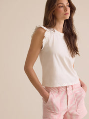 Elaine Ruffle Top