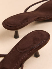 Verona Suede Kitten Heel