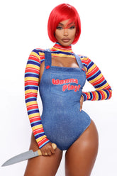 Wanna Play Evil Doll 5 Piece Costume Set