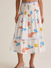 Summer Smocked Skirt