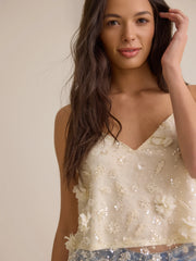 Briony Sequin Tank Top