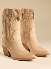 Nicole Beige Bootie