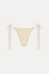 Mackenzie Terry Cheeky Bikini Bottom - Lemon