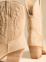 Nicole Beige Bootie