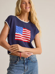 Isabelle Patriotic Pull Over