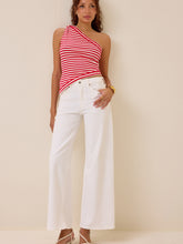 Sawyer One Shoulder Stripe Tank
