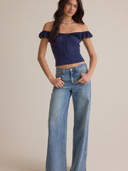 Josie Flutter Sleeve Tank