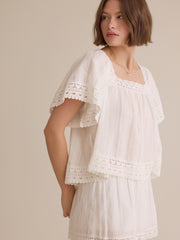 Isolde Lace Baby Doll Top