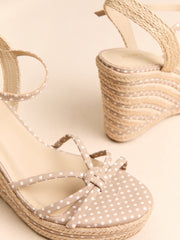 Addeline Polka Dot Wedge
