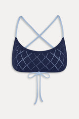 Dreamy Skimpy Bikini Top - Diamond Stitch