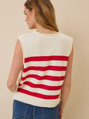 Charlotte Striped Vest