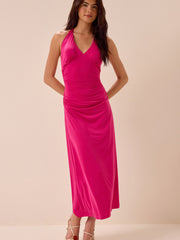 Lottie Halter Maxi Dress