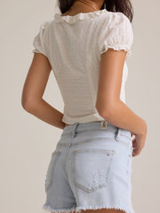 Julia Fray Jean Shorts