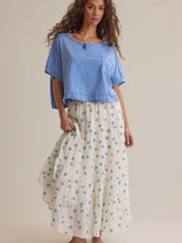 Jackie Embroidered Midi Skirt