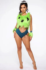 Pebble Bedrock Baby 4 Piece Costume Set