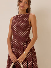 Cosette Square Neck Maxi Dress
