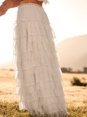 Radena Ruffle Maxi Skirt