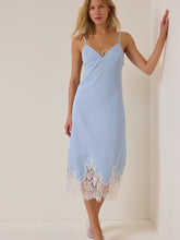 Mira Lace Trim Midi Dress