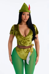 Naughty Neverland Hero 5 Piece Costume Set