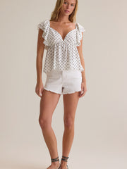 Morgan Polka Dot Top