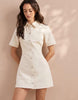 Shirt Dress In Ecru