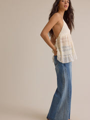Elena Chiffon Ruffle Tank