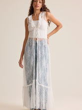 Estelle Lace Tie-Front Kimono