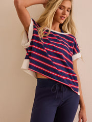 Sprint Stripe Tee