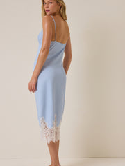 Mira Lace Trim Midi Dress