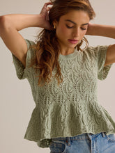 Lexie Pointelle Top