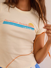 Paradise Surfing Baby Tee