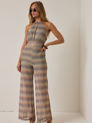 Arianna Chevron Jumpsuit