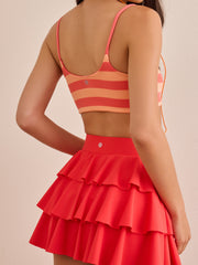 Rally Ruffle Mini Skort