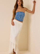 Mae Denim Tube Top