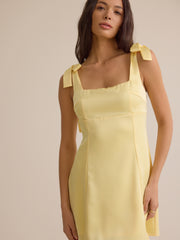 Posie Satin Mini Dress