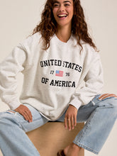 Embroidered United States Sweatshirt