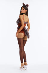 Foxy Femme Fatale 7 Piece Costume Set