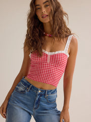 Zoey Gingham Cami