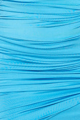Club Music Mini Dress Blue