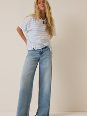 Foster Stripe Crew Tee