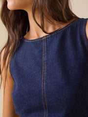 Winona Denim Mini Dress